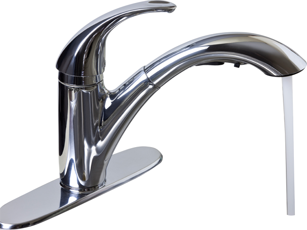 A photo of faucet